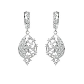 Franz Round Diamond Earrings